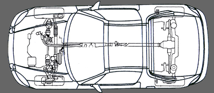 front engine awd outline